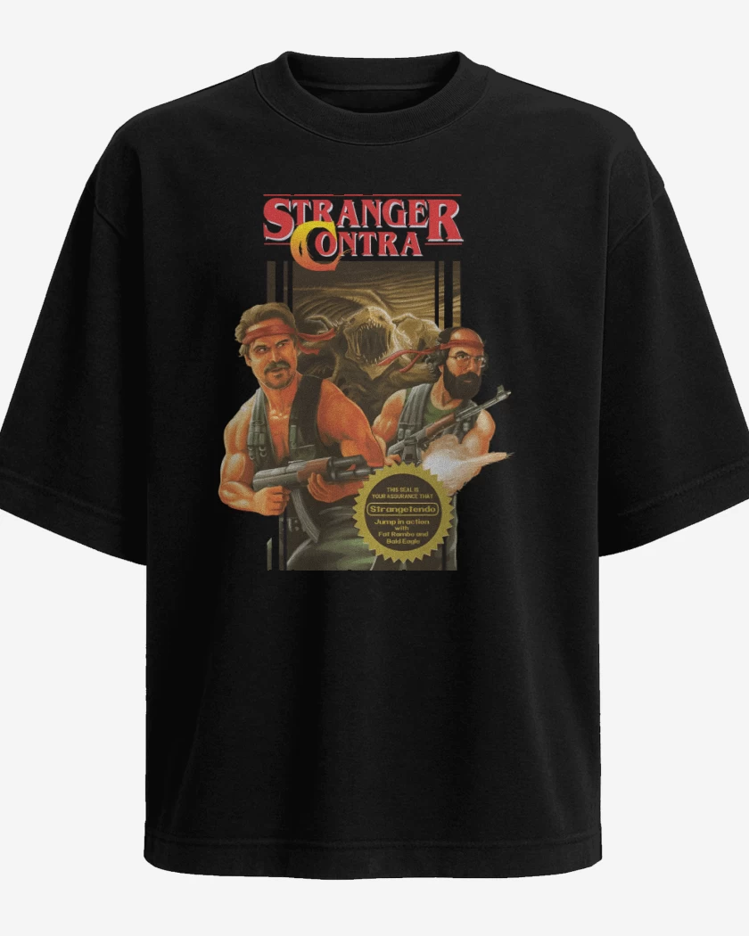 Polera Oversize Stranger Contra