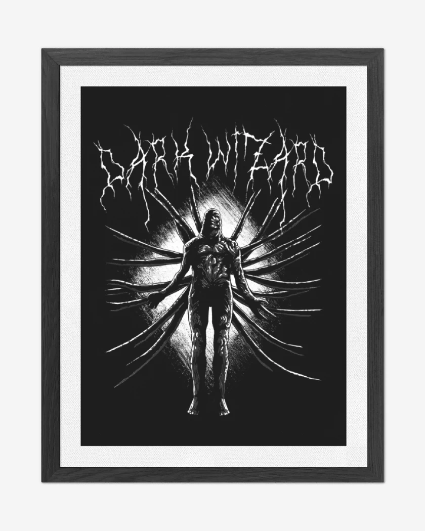 Cuadro decorativo Negro de Dark Wizard 
