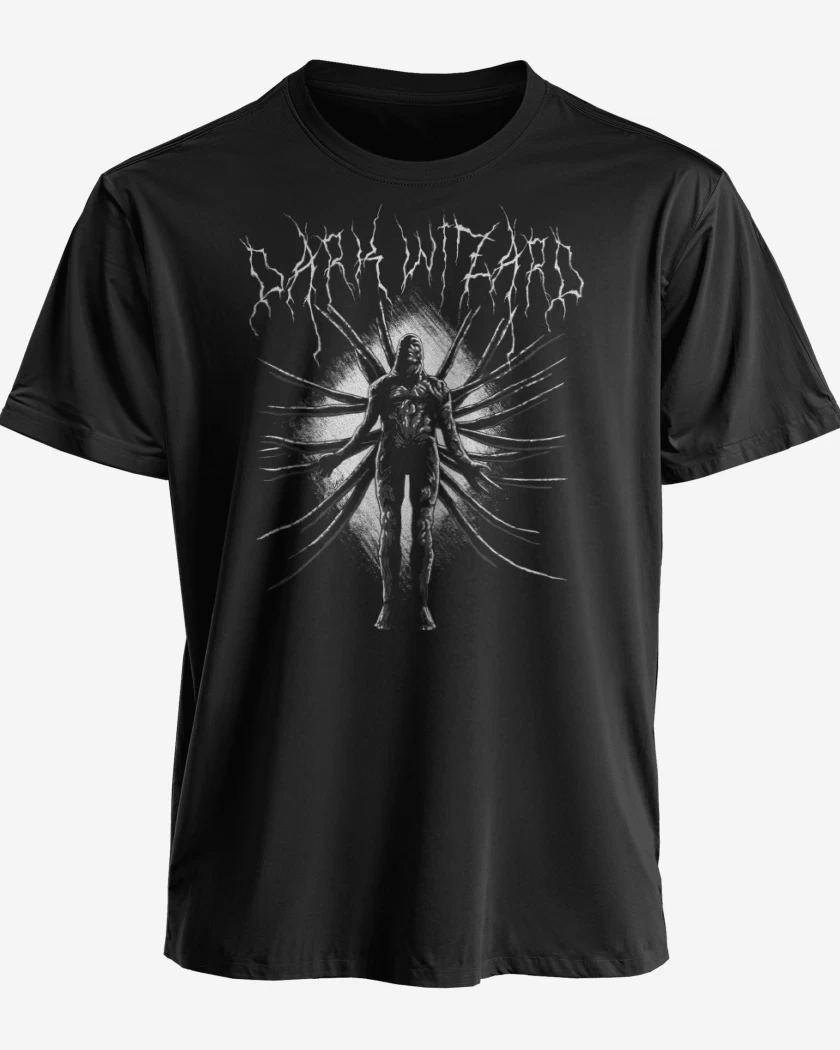 Polera premium Negro de Dark Wizard 