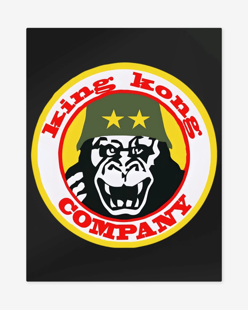 Print metalico King Kong Company