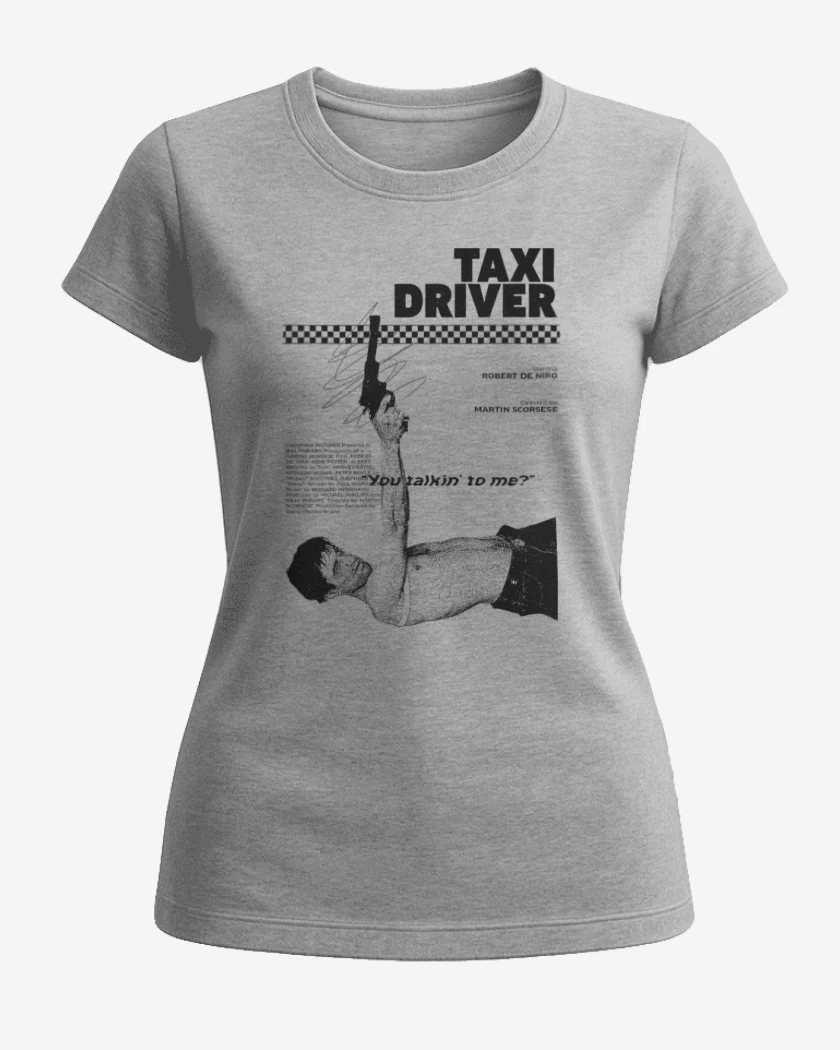 Polera de Mujer Gris Melange de You Takin to Me