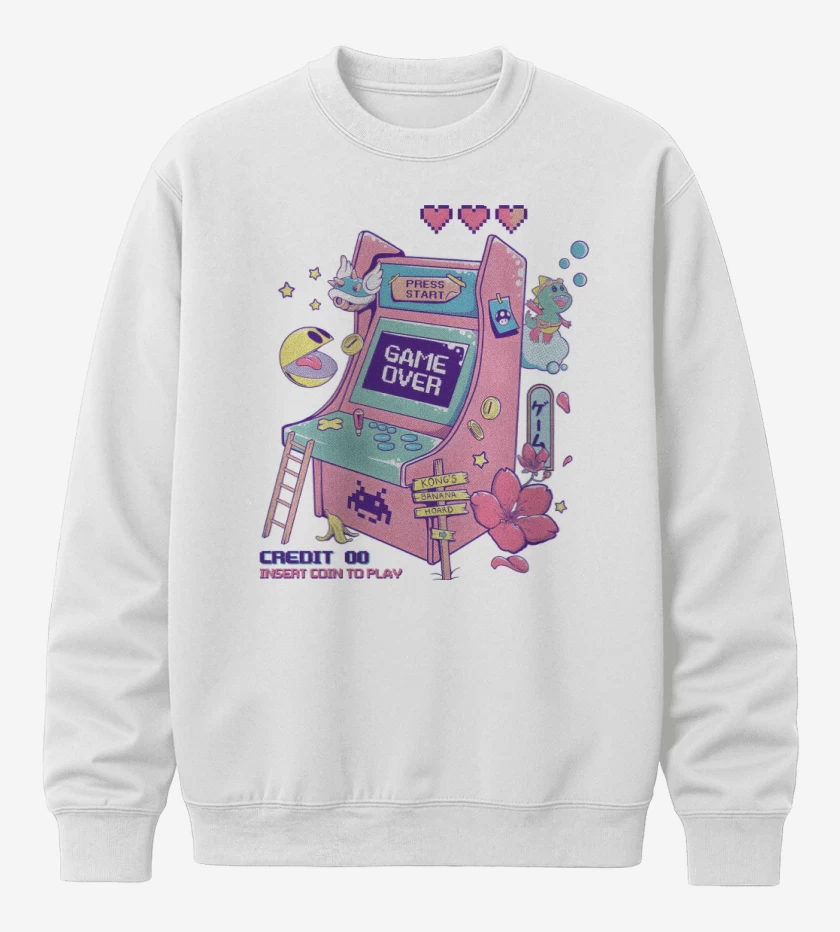 Poleron polo Blanco de RetroArcade