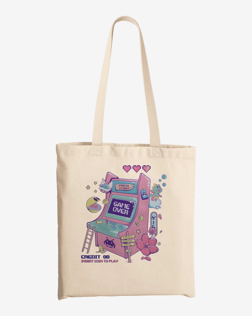 Totebag Blanco de RetroArcade