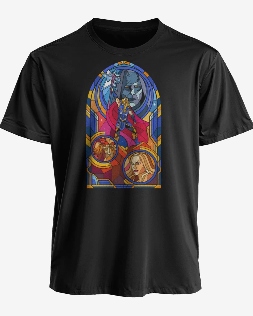 Polera premium Negro de Thor Vitral