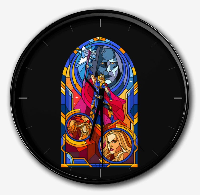 Reloj Negro de Thor Vitral