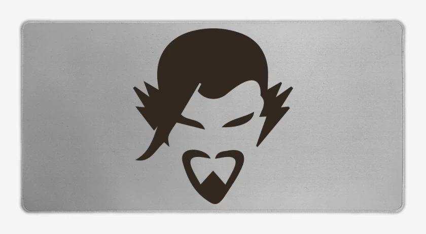 Mouse pad Gamer Gris Melange de Hanzo