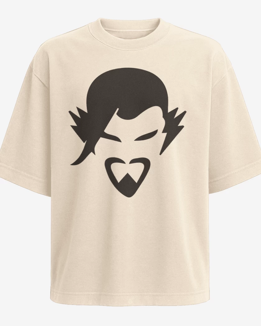 Polera Oversize Beige de Hanzo