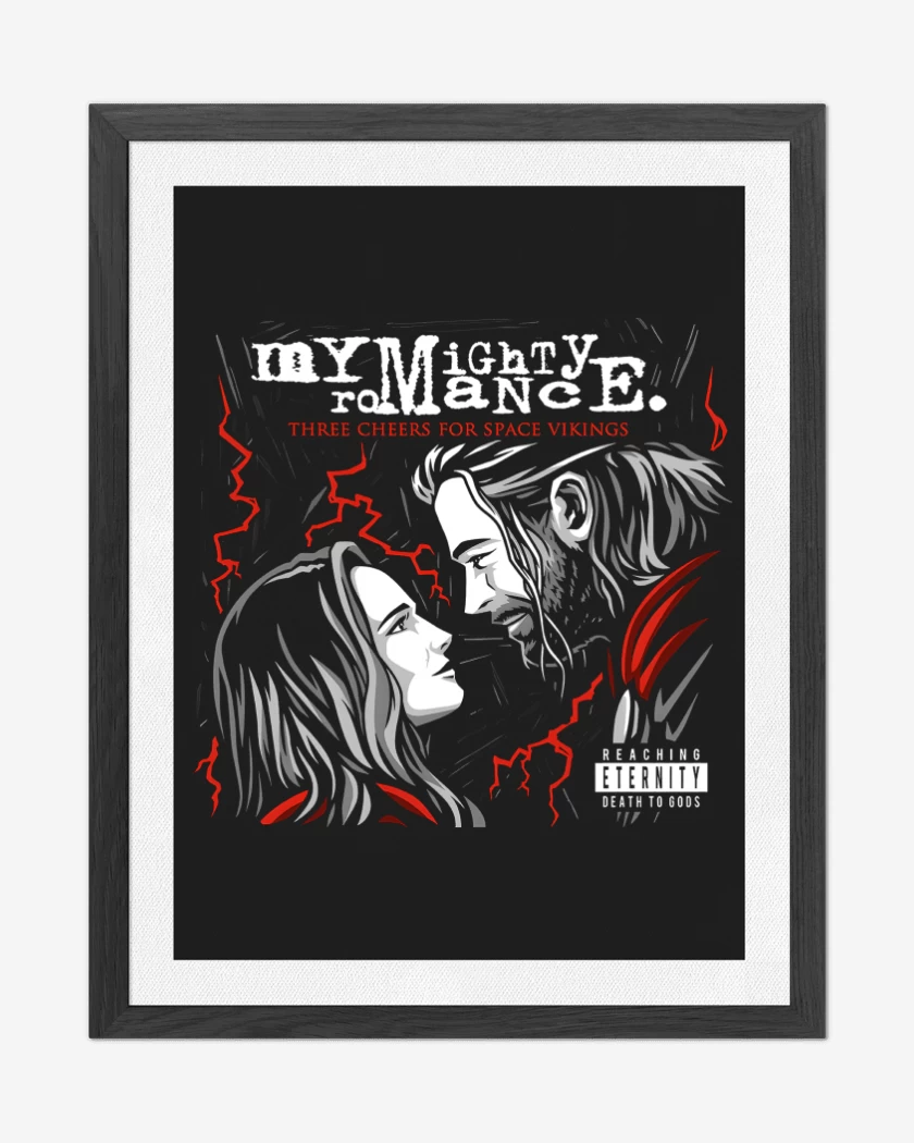 Cuadro decorativo Negro de My Mighty Romance