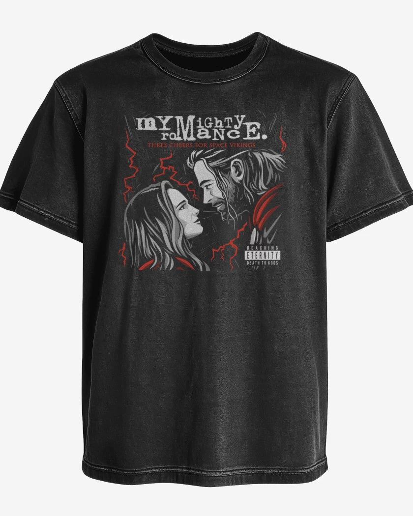 Polera desgastada My Mighty Romance