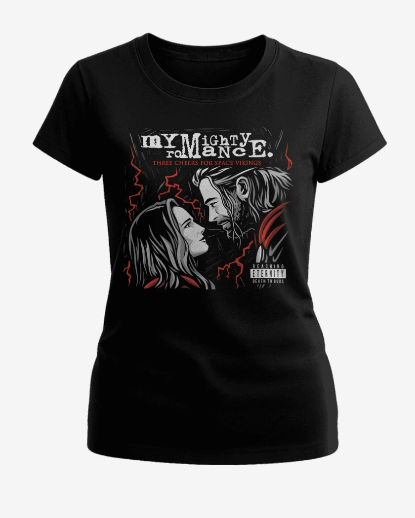 Polera de Mujer Negro de My Mighty Romance