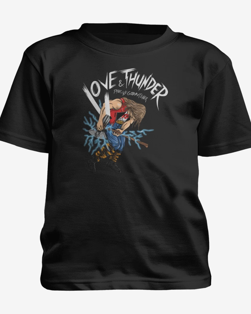 Polera de niño Thor vs God Butcher