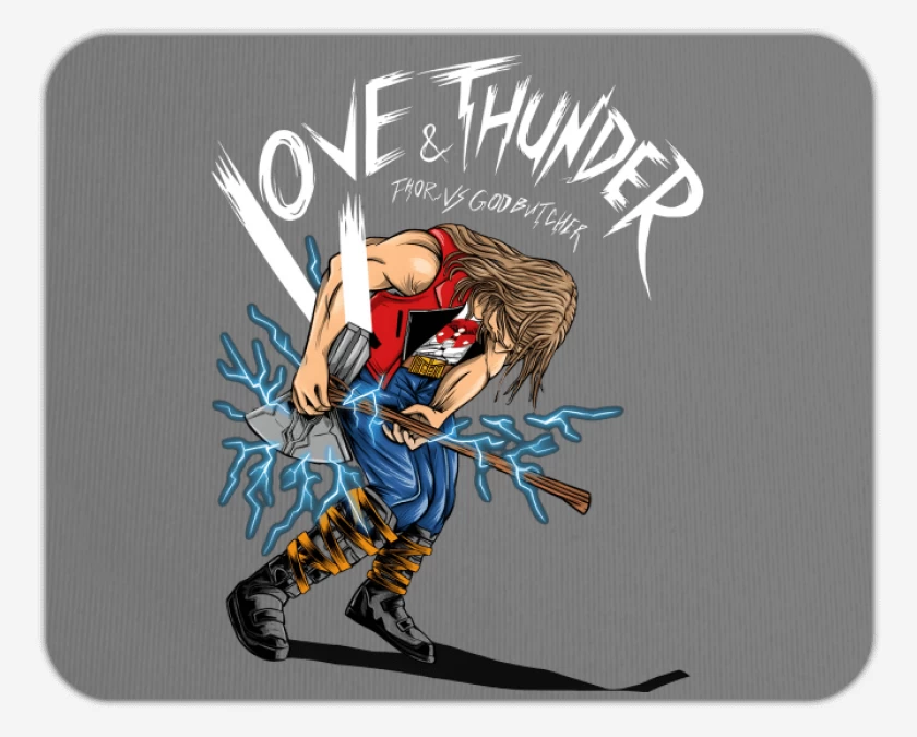 Mousepad Thor vs God Butcher