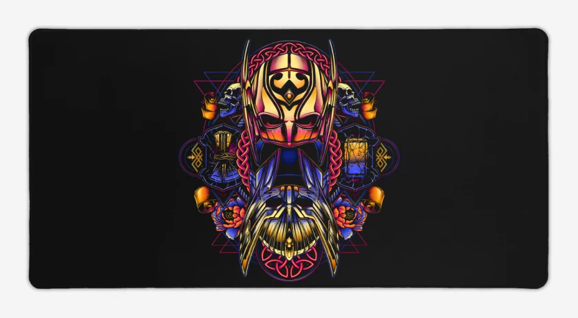 Mouse pad Gamer Colores del Amor y el Trueno