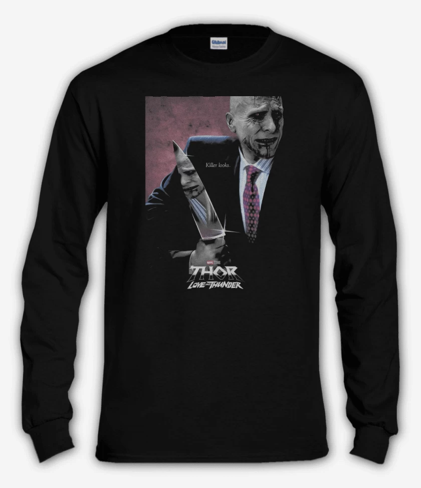 Polera manga larga American God Butcher