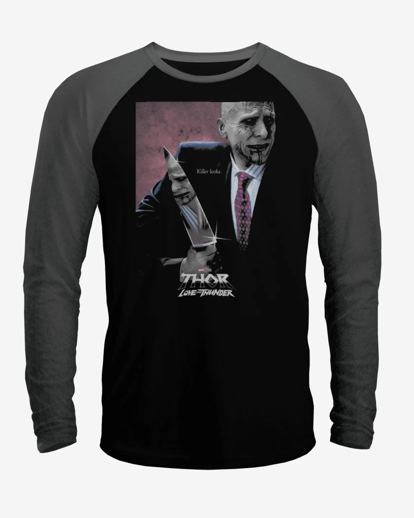 Polera Raglan American God Butcher
