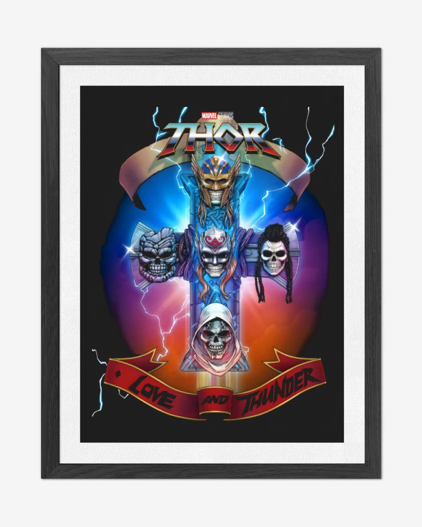 Cuadro decorativo Guns and Thunder