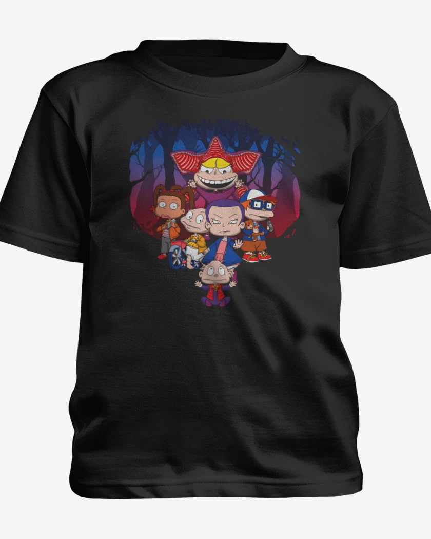 Polera de niño Negro de Stranger Rugs