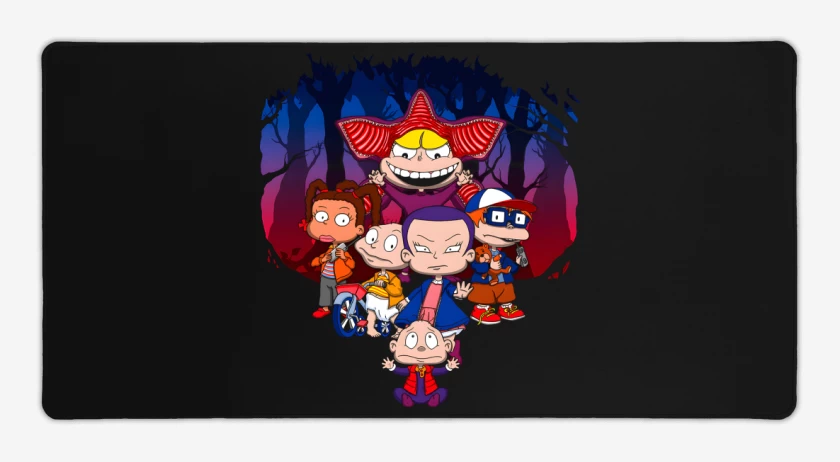 Mouse pad Gamer Negro de Stranger Rugs