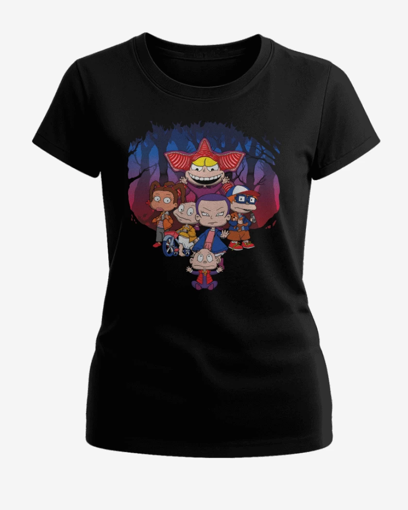 Polera de Mujer Negro de Stranger Rugs