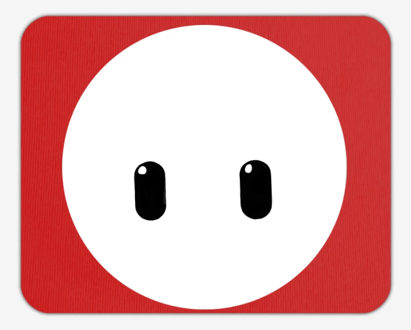 Mousepad Fall Guys Face