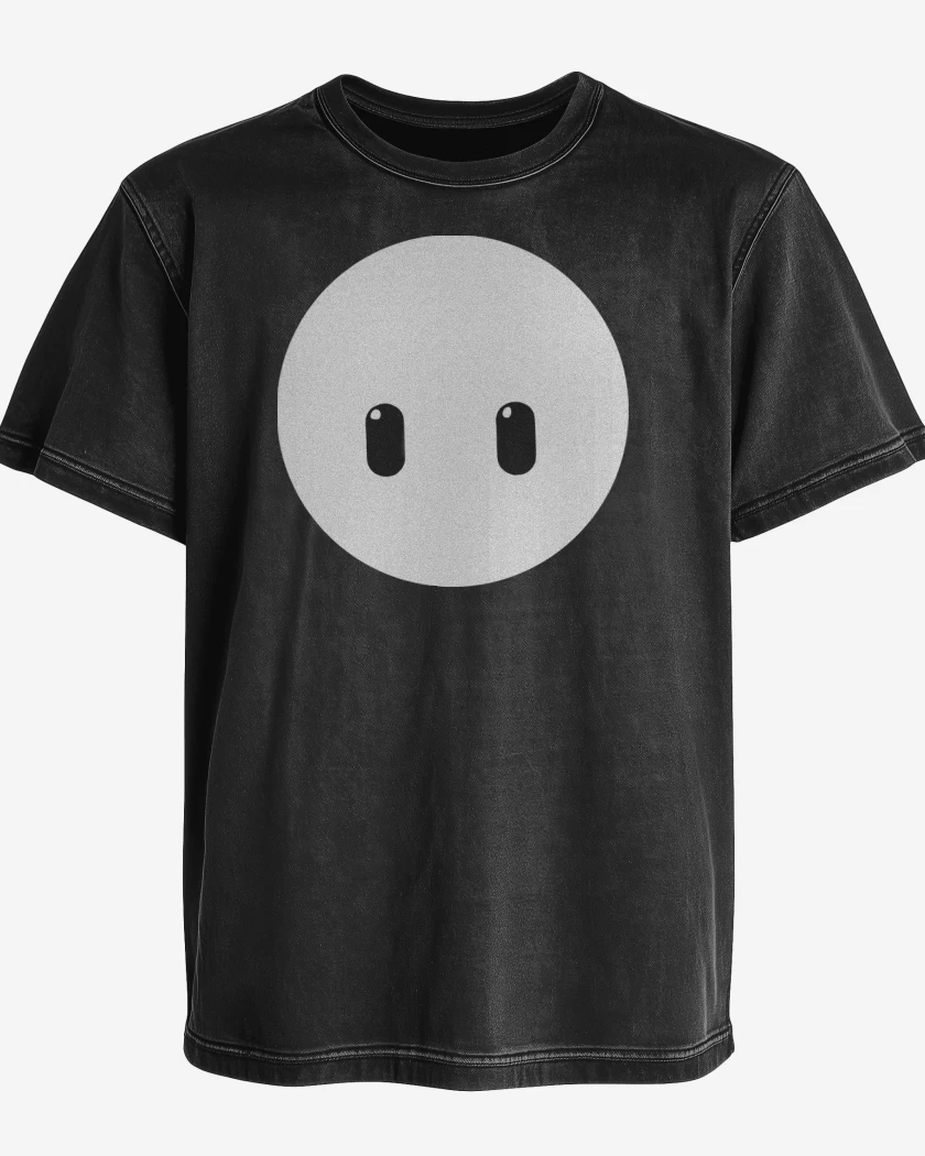 Polera desgastada Fall Guys Face