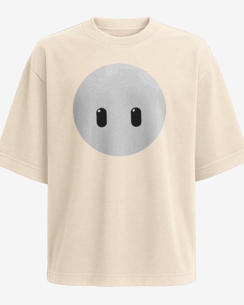 Polera Oversize Fall Guys Face