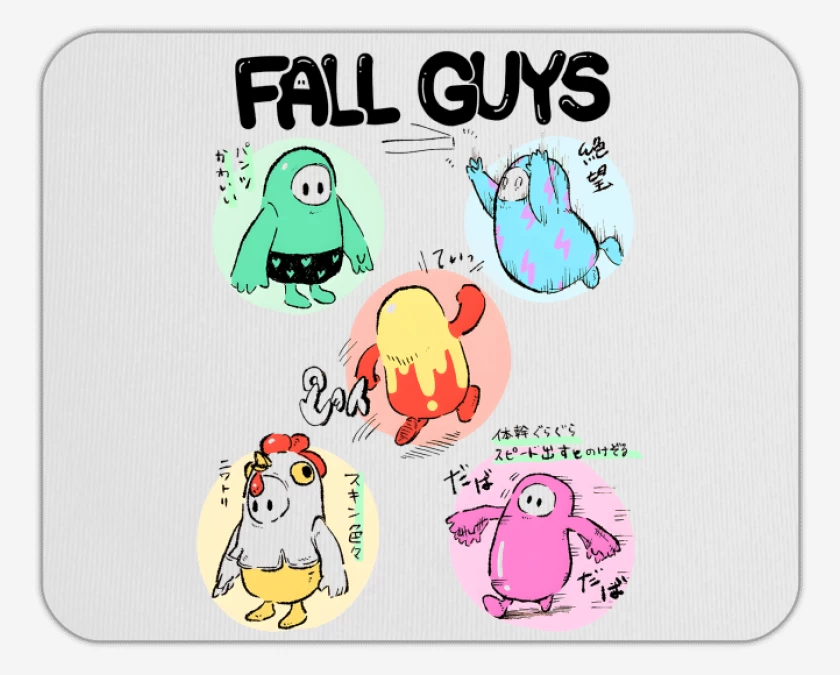 Mousepad Fall Guys