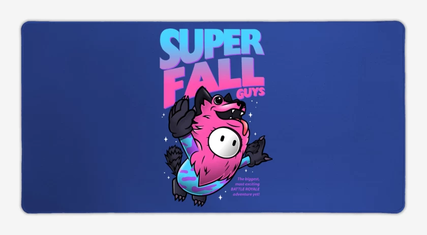 Mouse pad Gamer Super Fall Guys