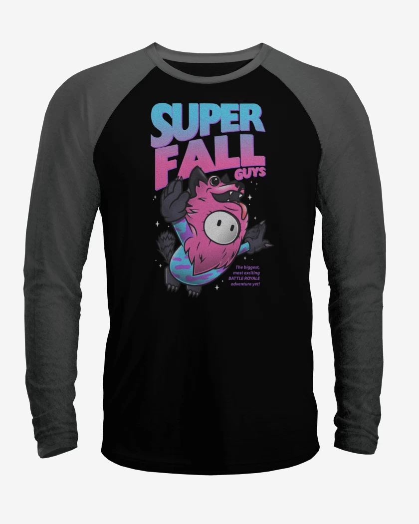 Polera Raglan Super Fall Guys