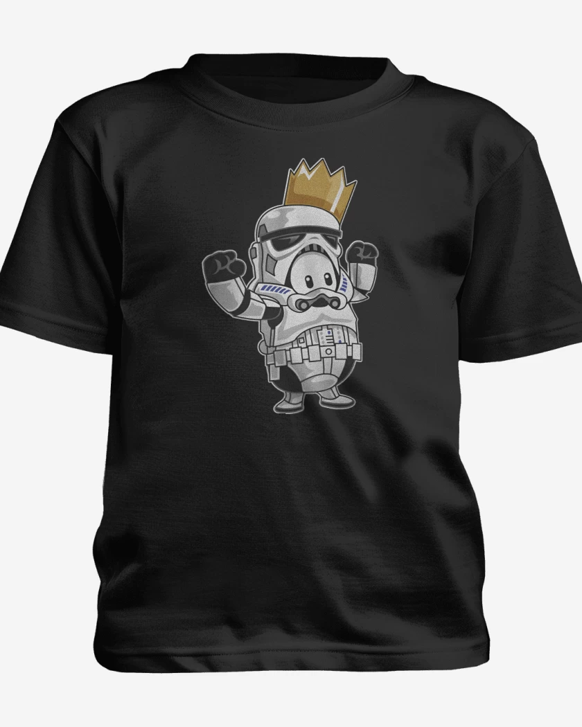 Polera de niño Negro de Fall Trooper Guy