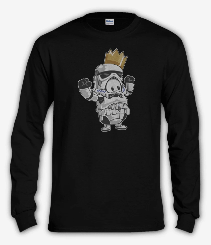 Polera manga larga Negro de Fall Trooper Guy