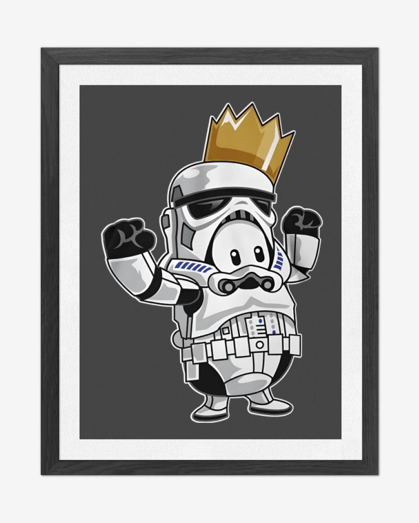 Cuadro decorativo Carbon de Fall Trooper Guy