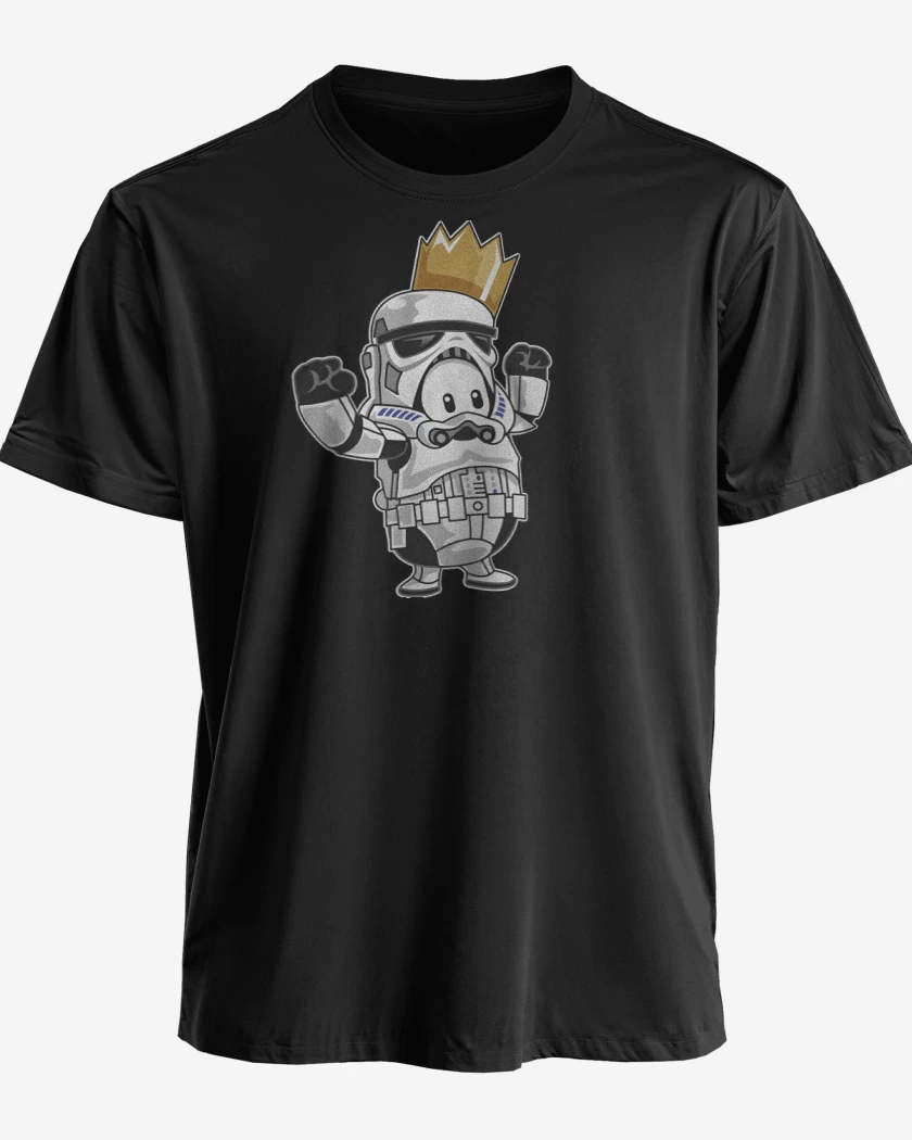 Polera premium Negro de Fall Trooper Guy