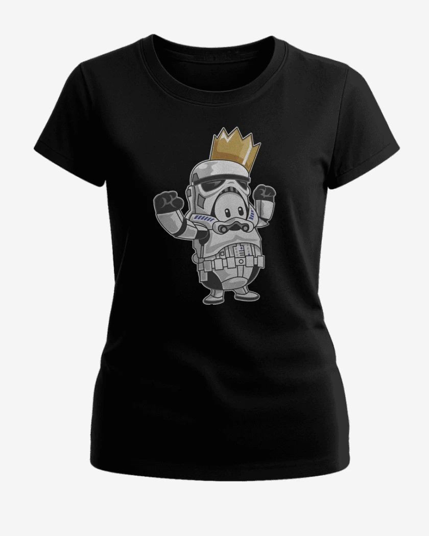 Polera de Mujer Negro de Fall Trooper Guy