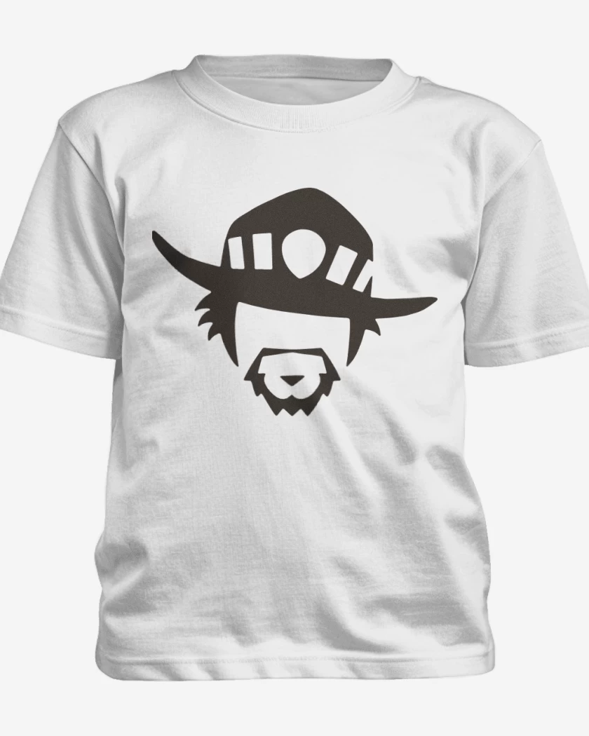 Polera de niño Blanco de Mccree