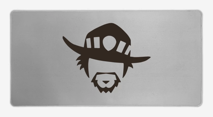 Mouse pad Gamer Gris Melange de Mccree