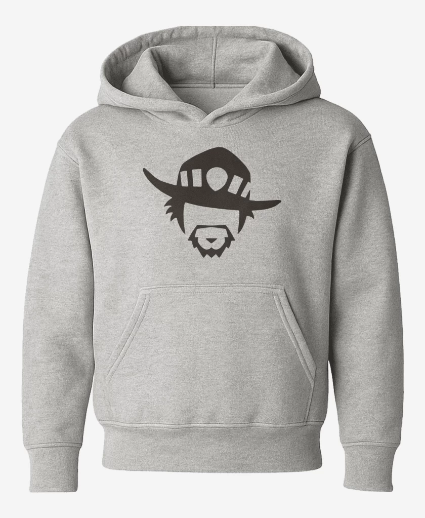 Poleron de niño Gris Melange de Mccree
