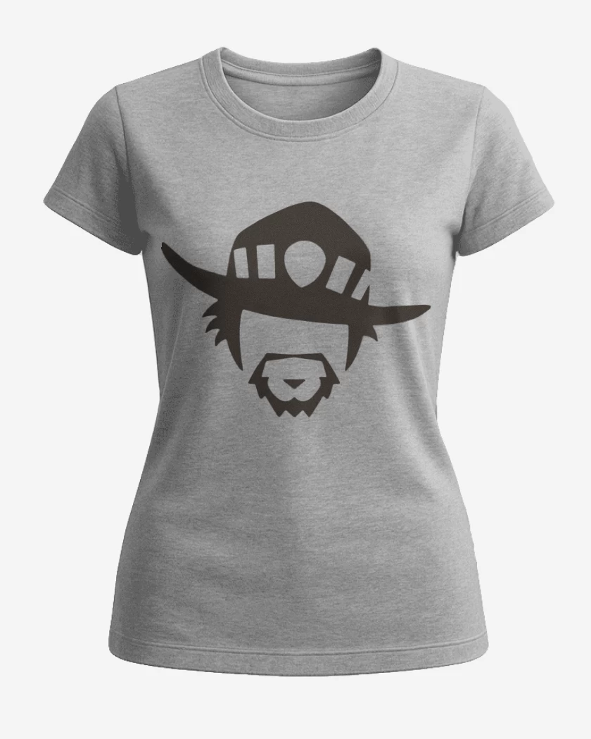 Polera de Mujer Gris Melange de Mccree