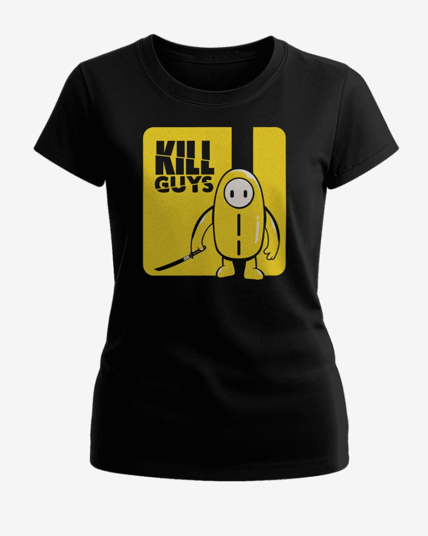 Polera de Mujer Negro de Kill Guys