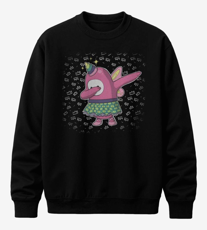Poleron polo Negro de Fall Dab