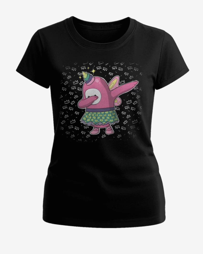 Polera de Mujer Negro de Fall Dab