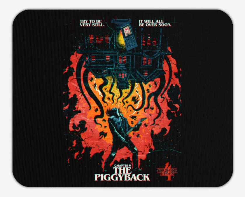 Mousepad Negro de The Piggyback