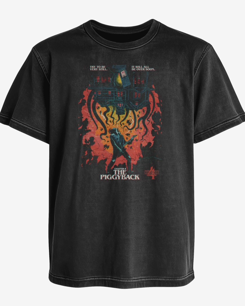 Polera desgastada The Piggyback