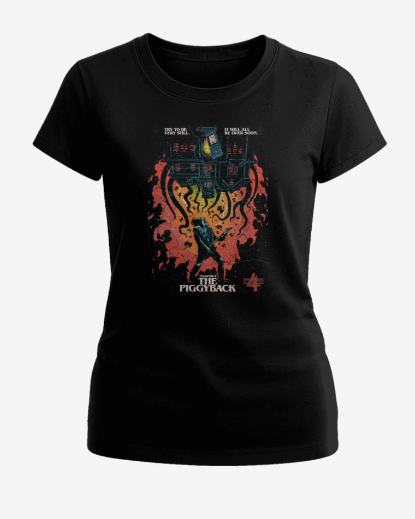 Polera de Mujer Negro de The Piggyback