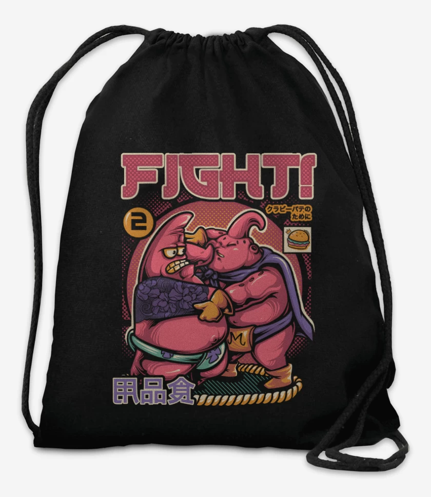Mochila Negro de Pink Fighters