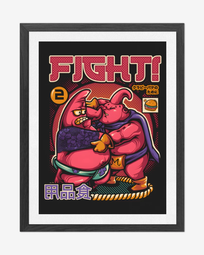 Cuadro decorativo Pink Fighters