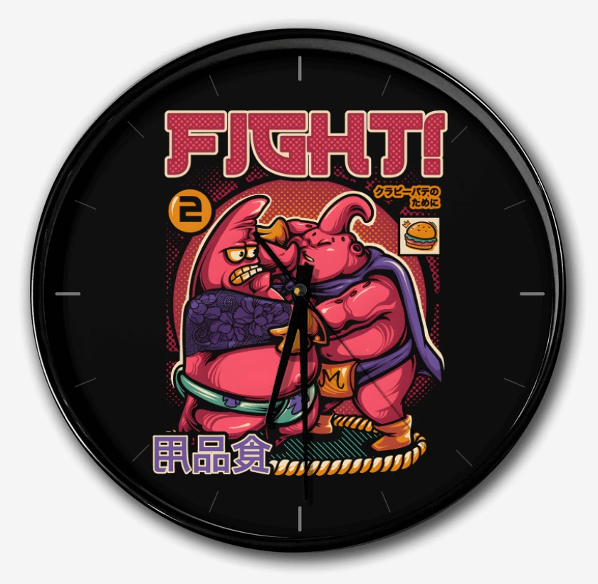 Reloj Negro de Pink Fighters