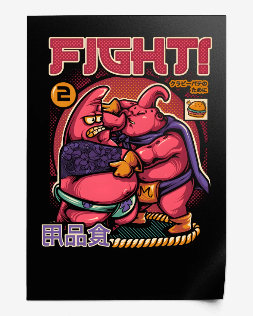 Print Pink Fighters