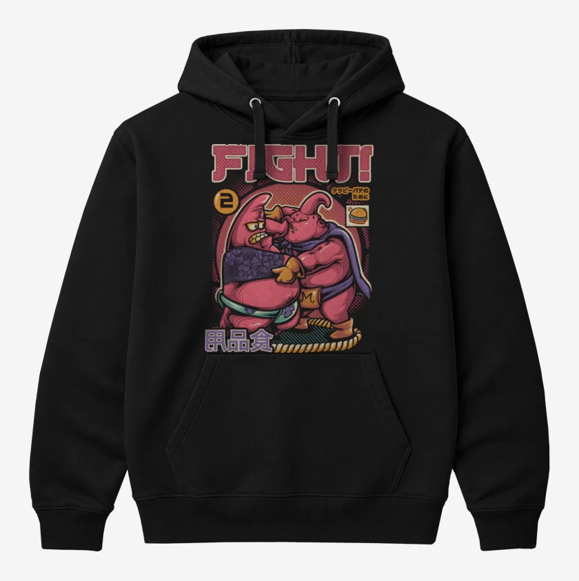Polerón Canguro Pink Fighters