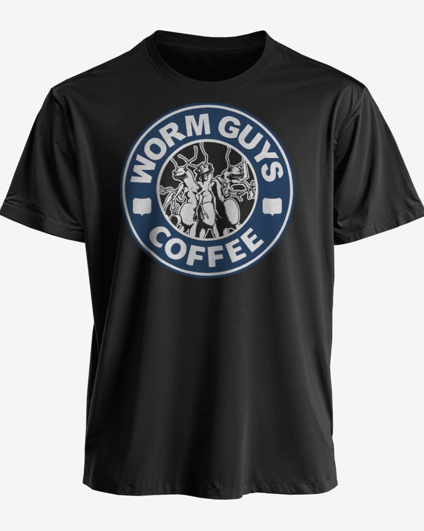 Polera premium Negro de Worm Coffee